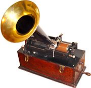 Phonographe d'Edison.